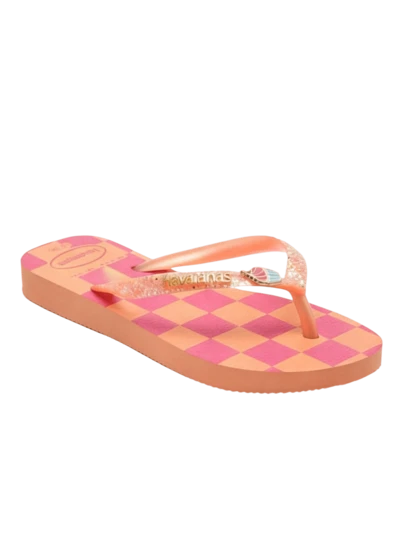 Havaianas Slim Glitter II Kids Sports Sandals Pench 4146976