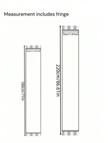 1件波西米亚风桌旗，奶油色和棕色流苏编织桌旗，适用于家居装饰，可用于波西米亚风餐厅、卧室装饰、乡村风新娘送礼会、农舍乡村风桌旗、餐垫、感恩节圣诞节家居装饰（多种尺寸可选）（流苏数量随机） - 彩色 - 查看 8