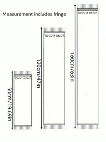 1件波西米亚风桌旗，奶油色和棕色流苏编织桌旗，适用于家居装饰，可用于波西米亚风餐厅、卧室装饰、乡村风新娘送礼会、农舍乡村风桌旗、餐垫、感恩节圣诞节家居装饰（多种尺寸可选）（流苏数量随机） - 彩色 - 查看 3