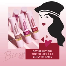 Vaseline Emily In Paris Limited Edition Lip Balm (Parisian Pink, Rouge Romance, Nude Noveau) Trio Set - Clear - View 3