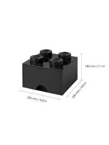 LEGO Other® 4-Stud Storage Brick 5.6L Kids Ages 6 Years+ 5706773400331 - Multicolor - View 3