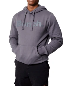 BENCH Men's Hoodie Grey - Gris Oscuro - Ver 1