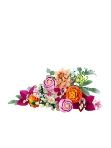 LEGO Botanicals Collection Pretty Pink Flower Bouquet Age 18 Years+ 10342 - Multicolor - View 2