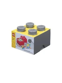 LEGO Other® 4-Stud Storage Brick Medium Stone Gray 5.6L Kids Ages 6 Years+ 5711938015565 - Multicolor - View 6