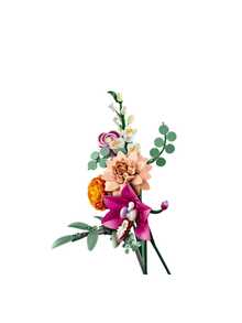 LEGO Botanicals Collection Pretty Pink Flower Bouquet Age 18 Years+ 10342 - Multicolor - View 3