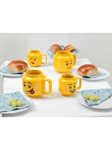 LEGO Minifigures ® Large Happy Boy Ceramic Mug Kids Ages 3 Years+ 5711938247652 - Multicolor - View 3