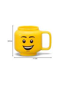 LEGO Minifigures ® Large Happy Boy Ceramic Mug Kids Ages 3 Years+ 5711938247652 - Multicolor - View 2