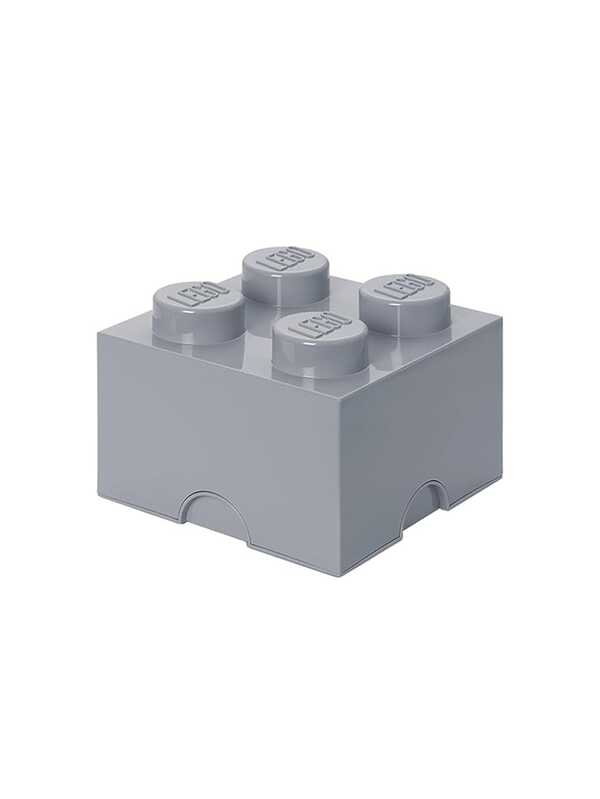 LEGO Other® 4-Stud Storage Brick Medium Stone Gray 5.6L Kids Ages 6 Years+ 5711938034276