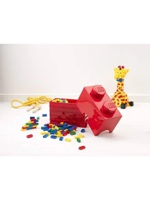 LEGO Other® 2-Stud Red Storage Brick 2.6L Kids Ages 3 Years+ 706773400201 - 彩色 - 查看 4