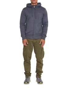 BENCH Men's Full Zip Hoodie Grey