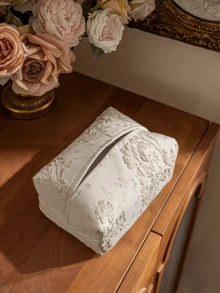 Cirelle Caja de pañuelos de estilo americano de lujo - Elegante soporte para la sala de estar, la mesa de centro y la mesa del comedor - Multicolor - Ver 8