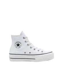 Converse Chuck Taylor All Star Lift Shoes White 560846C - White/Black/White - View 1