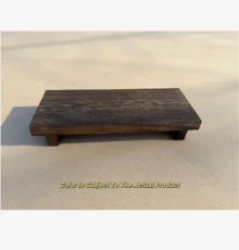 1 件装木质托盘底座支架，乡村风格浴室装饰，装饰性木质立管厨房皂碟架，适用于梳妆台、台面、水槽、圣诞家居装饰、装饰品、圣诞节、餐桌装饰、木质托盘、复古风格、花瓶、盘子、木质托盘、盘子、咖啡桌 - 彩色 - 查看 13