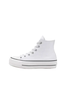 Converse Chuck Taylor All Star Lift Shoes White 560846C - White/Black/White - View 5