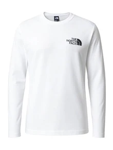 The North Face Simple Dome Men's Long Sleeve Shirt White - White - View 1