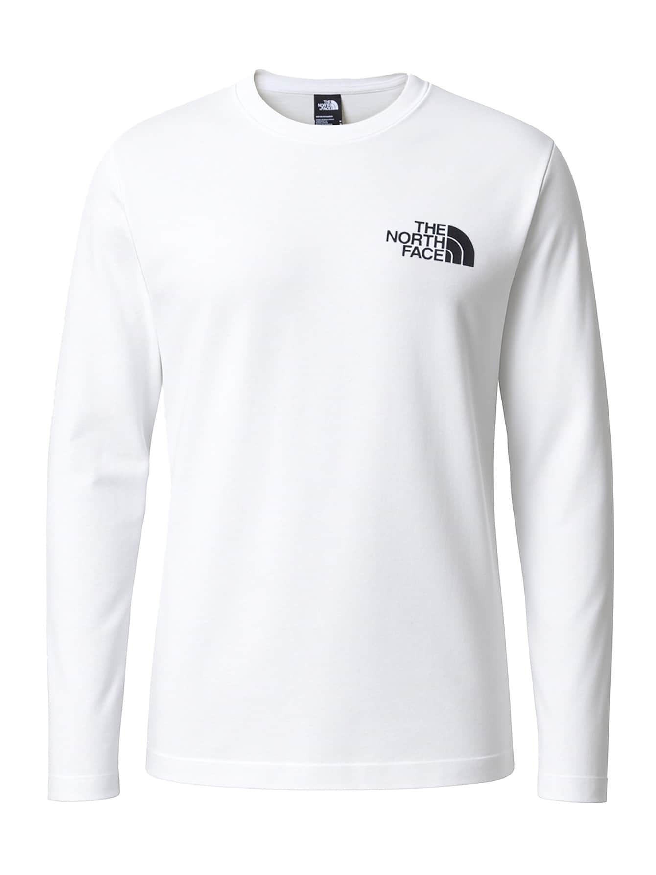 The North Face Simple Dome Men's Long Sleeve Shirt White - White - View 1
