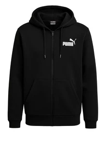 Power Men Full Zip Hoodie Black - Black - View 1