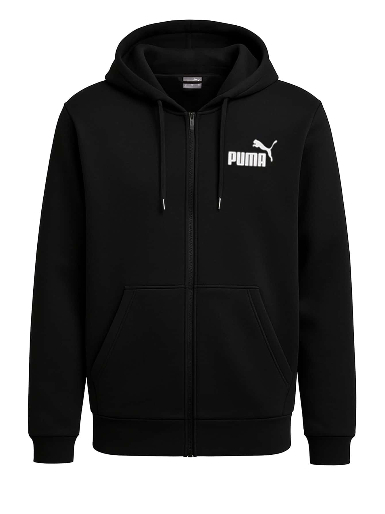 Power Men Full Zip Hoodie Black - Black - View 1
