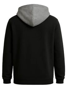 Puma Power Colorblock Men Hoodie Black Grey