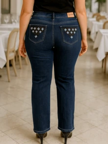 大码裤子 - AZUL - 查看 3