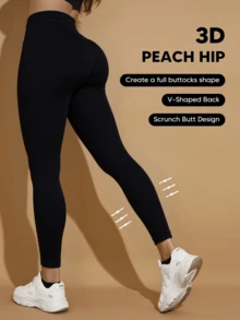 Women Leggings - Black - View 1