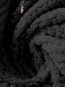 Resyla Áo nỉ dài tay dáng rộng, màu trơn, chất liệu mềm mại, họa tiết tai gấu, dễ thương và độc đáo, phù hợp cho mùa thu/đông, đi học và mặc hàng ngày. - màu đen - Xem 5