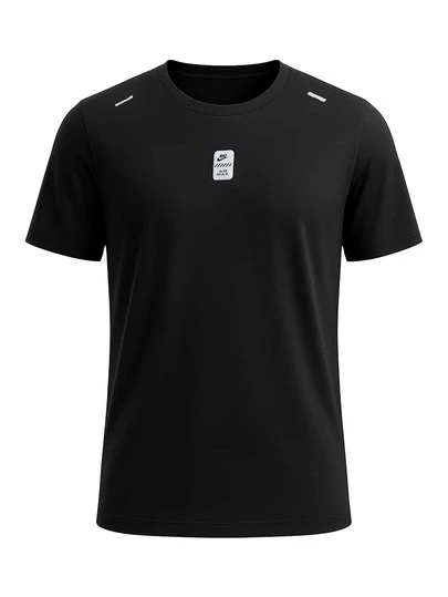 Nike Air Max Herren-T-Shirts Schwarz