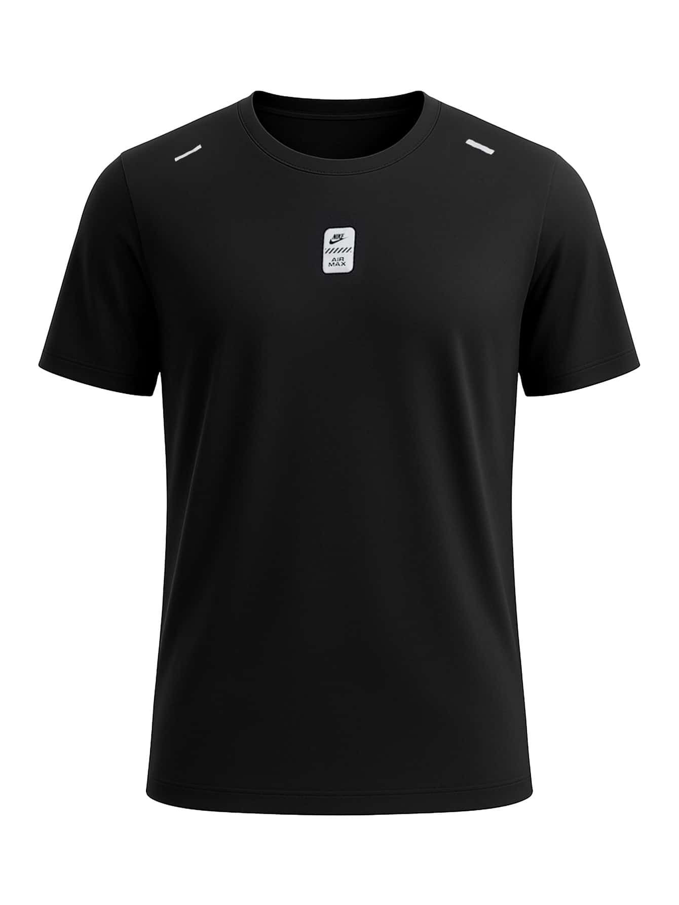 Nike Air Max Men's T-Shirts Black - Black - View 1