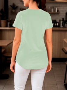 Women Blouses - Menta - View 2