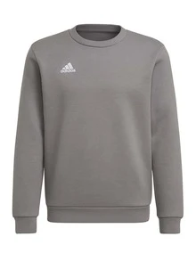 Adidas Entrada 22 Kids Sweatshirt Black - Team grey four - View 1