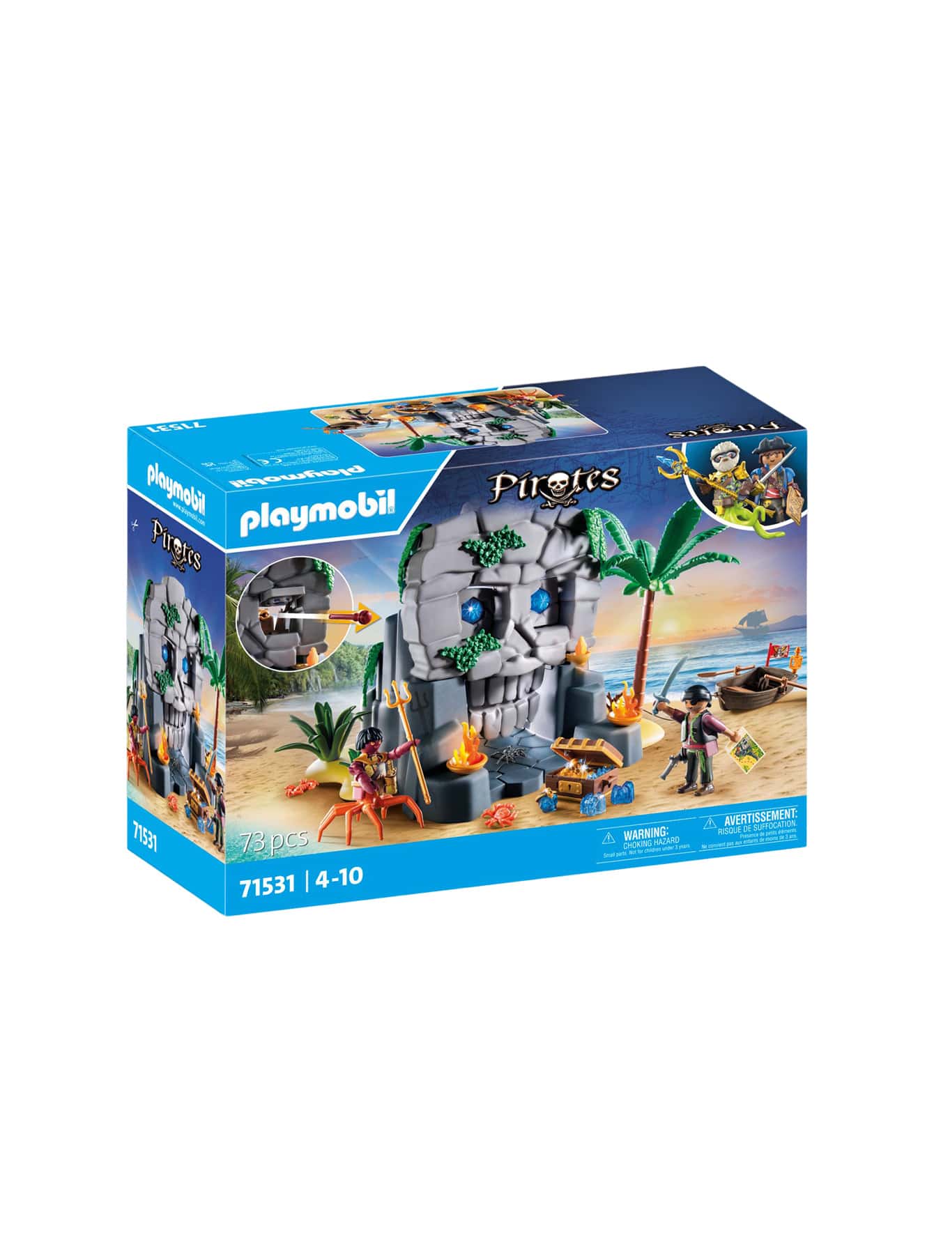 Playmobil Pirates: Skull Island BOYS FIRST 71531 - Multicolor - View 1