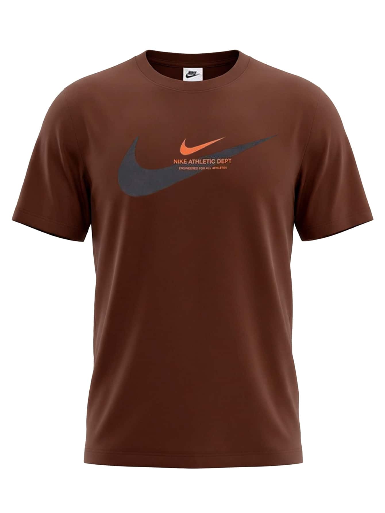 Nike Sportswear Men's T-Shirt Black - Cacao  Wow - View 1