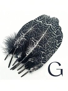 10Pcs 6-8inch Artificial Golded Silver Goose Feather DIY Women's Feather Headwear Clothing Accessories Handwork Party Home Decor - Multicolor - View 21