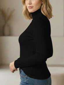 Women T-Shirts - Black - View 2