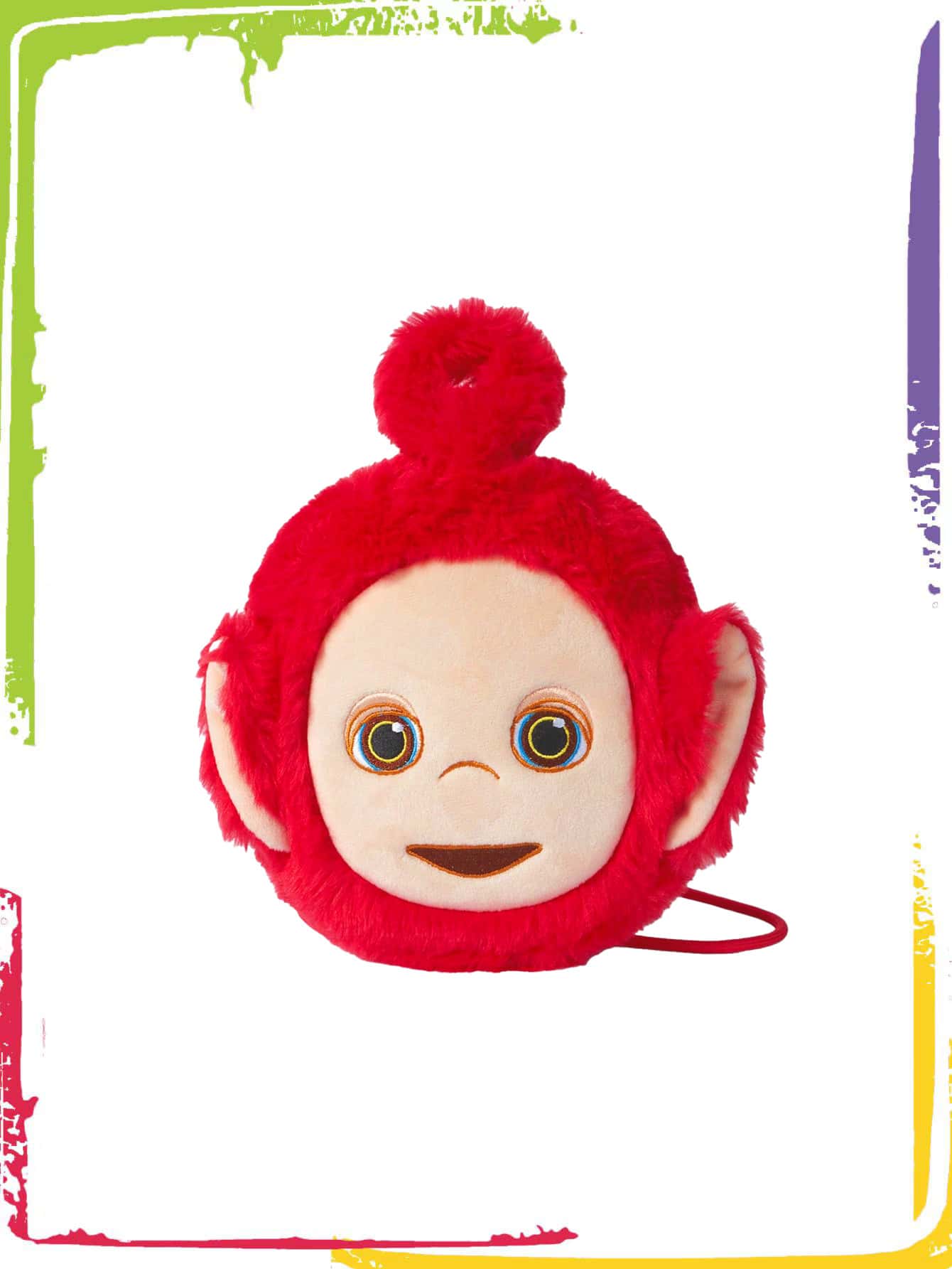 Teletubbies X ROMWE Portamonete a tracolla in peluche a tema cartoni animati, Borsa a tracolla cartoni animati carina a una spalla