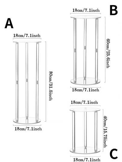 Tall Acrylic Vase Wedding Centerpieces Clear Elegant Centerpiece Stand With Artificial Hydrangea Flowers For Wedding Party Table Home Decorations