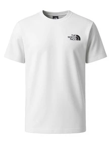 The North Face Softshell Simple Dome Men's T-Shirt White - TNF WHITE - View 1