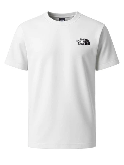The North Face Softshell Simple Dome Men's T-Shirt White