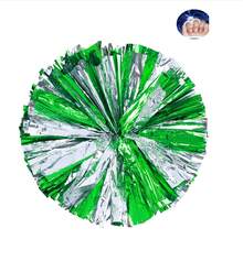 2 Pieces Football/Basketball Cheerleading Pom-Poms & Metal Bracelet Series, Sports Team Event & Dance Performance Props, Square Dance & Game Props, Dance & Fan Cheerleading Props, For Outdoor Sports Team Performance Pom-Poms - Multicolor - View 9