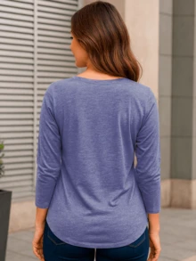 Blusa Fresh Touch - Morado - Ver 2