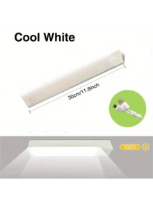 1Pc 10CM/20CM/30CM/50CM Under Cabinet Light, Wireless Motion Sensor LED Light Bar, LED Long Sense Light, Rechargeable Magnetic Night Light, For Corridor Kitchen Cabinet Stairs Hallway Wardrobe Home Room Decoration - Multicolor - View 20