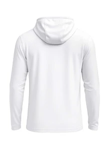 Adidas Men's 1/4 Zip Hoodie White - White - View 2