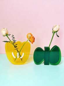 Joivida 现代简约炫彩亚克力花瓶，时尚设计师款，适用于客厅、餐桌插花 - 彩色 - 查看 8