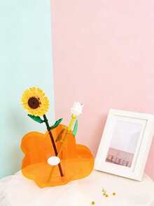 Joivida 现代简约炫彩亚克力花瓶，时尚设计师款，适用于客厅、餐桌插花 - 彩色 - 查看 6