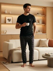 Men Loungewear Onepieces - Black - View 1