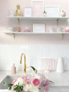 10/20片装自粘瓷砖，防水砖纹3D纹理墙板 - DIY可移除自粘防溅瓷砖，适用于厨房、浴室和派对装饰 - 彩色 - 查看 11