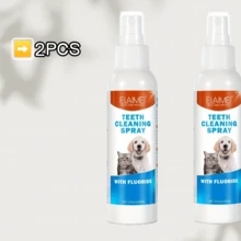 1瓶/2瓶 4.06盎司 宠物口腔喷雾，适用于犬猫 - 易于使用的口腔护理喷雾，有效对抗口臭和牙垢，天然成分清新口气 - 彩色 - 查看 11