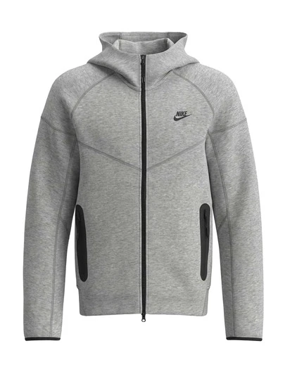Nike Sportswear Tech Men's Full Zip Hoodie Grey