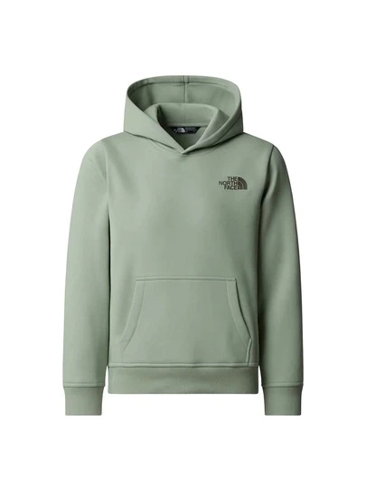 The North Face Nse Box Kids Hoodie Green