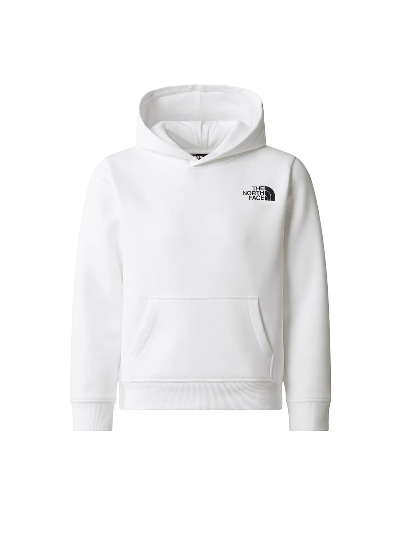 The North Face Nse Box Kids Hoodie White - TNF Branco-TNF Preto - Ver 1